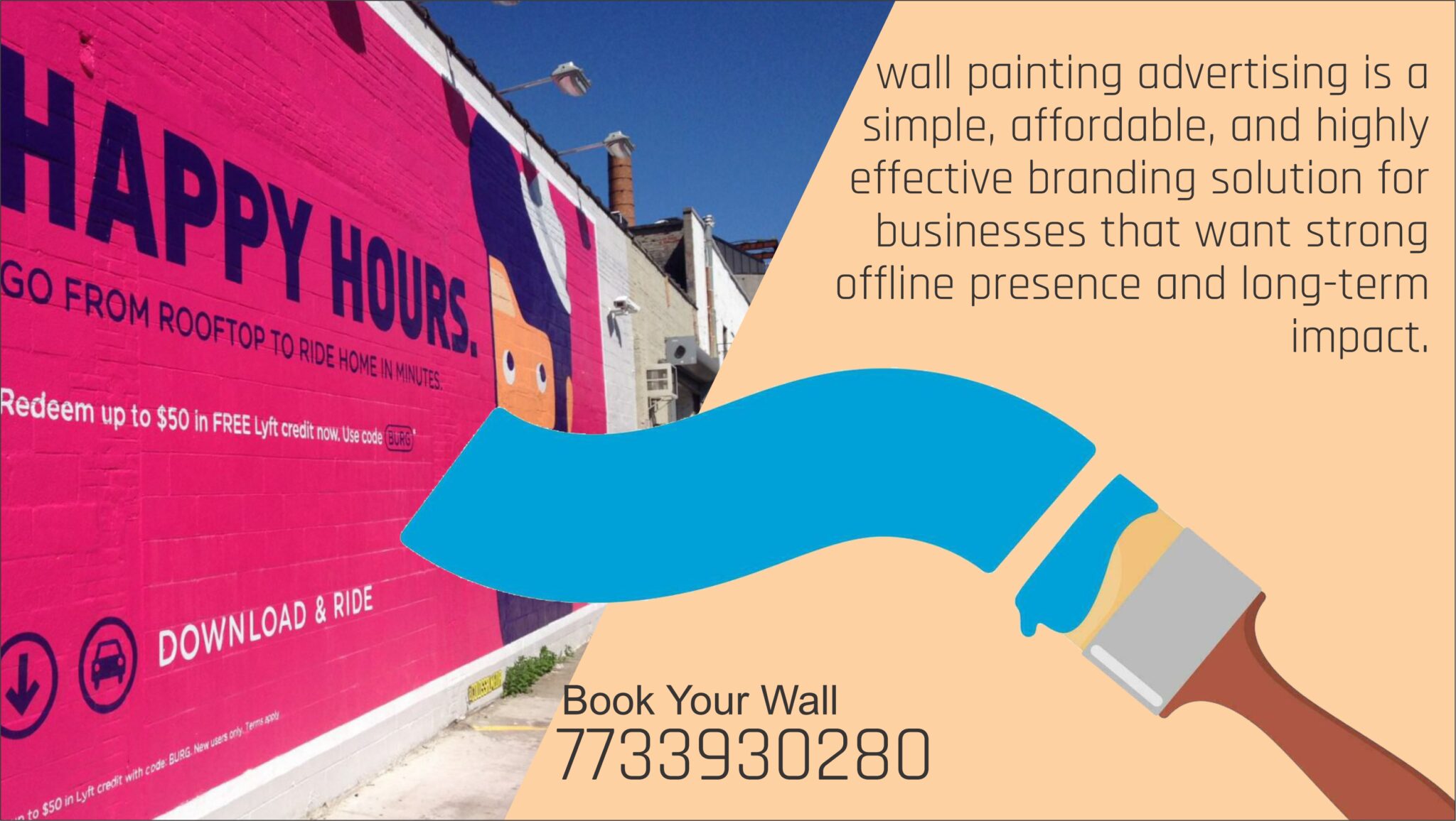No 1 Wall Painting Advertising - Hindmark